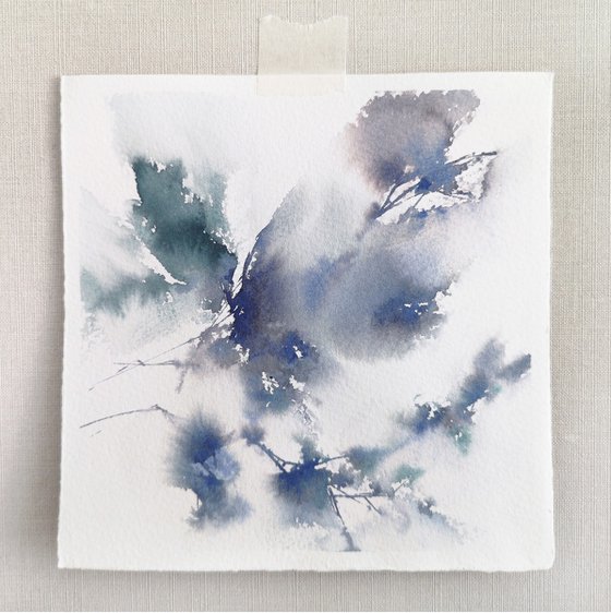 Small floral paintings