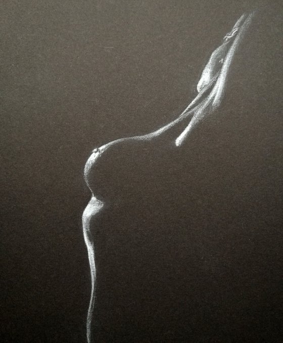 Nude noir #254 (21X29)cm