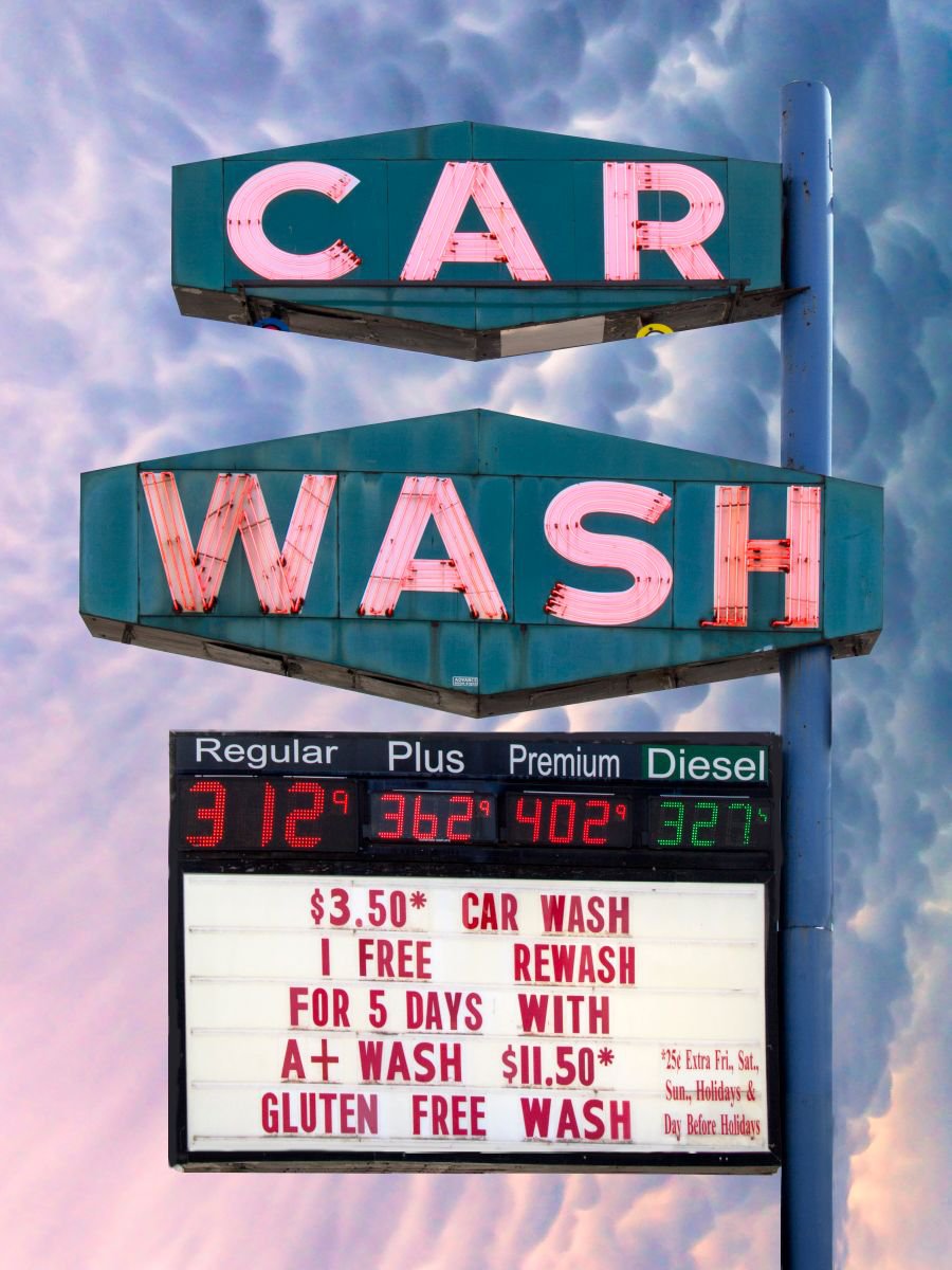 GLUTEN FREE AMERICA At The Car Wash Chicago IL by William Dey