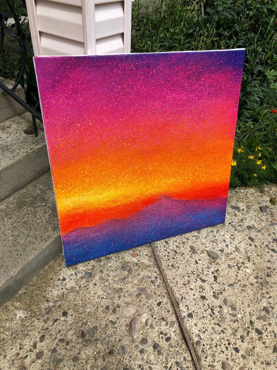 Warm sunset