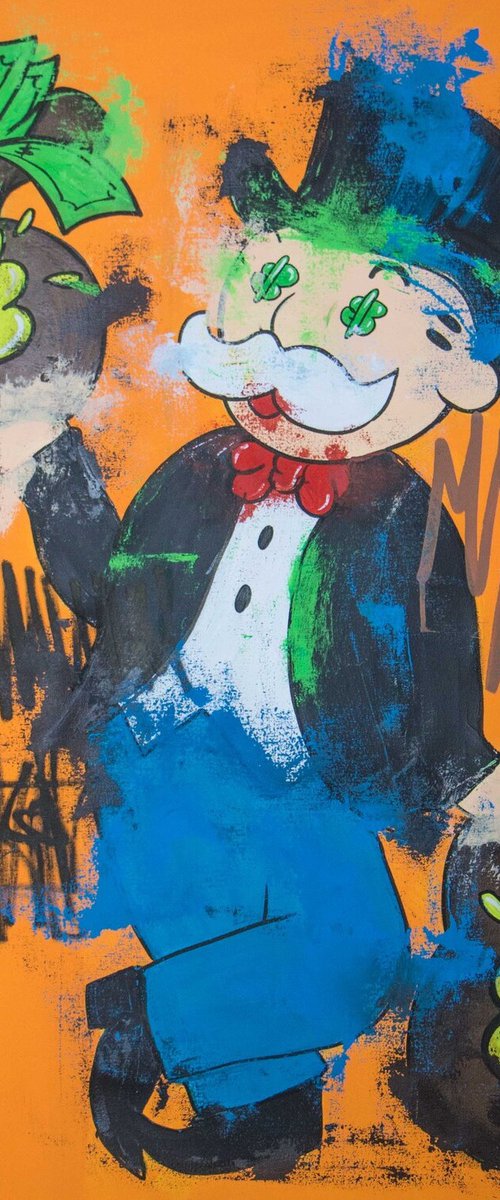 Cash Flow ft. Mr Monopoly by Carlos Pun Art