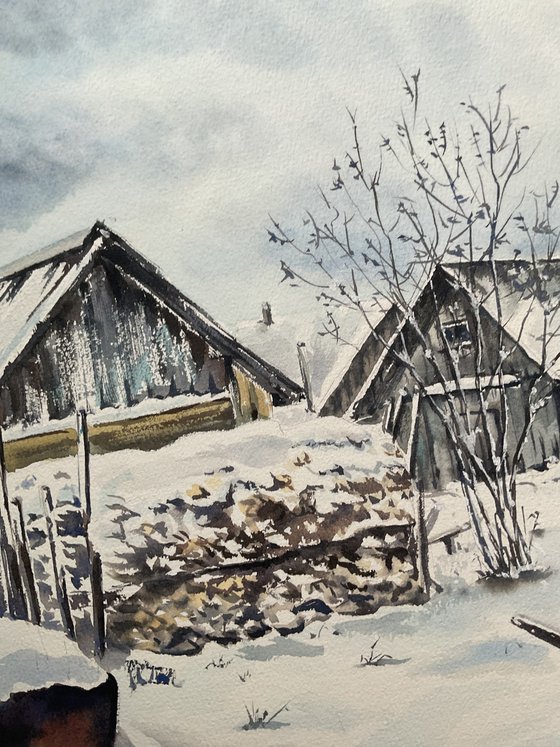 Ready for winter, Russian winter