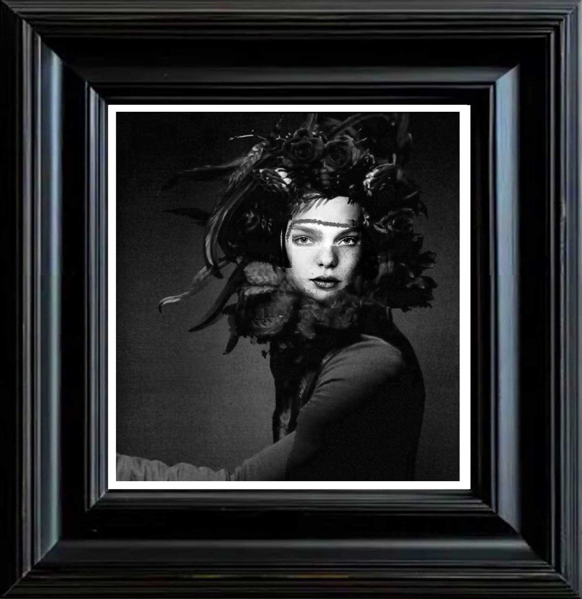 Photorealistic Portrait Giclee Print By Mir-Jan, 22 X 24", Ghdyyy, Original Artwork