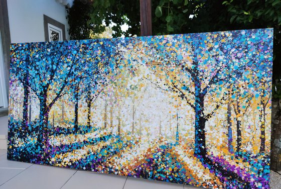 Where Beautiful Things Begin - Blue Landscape