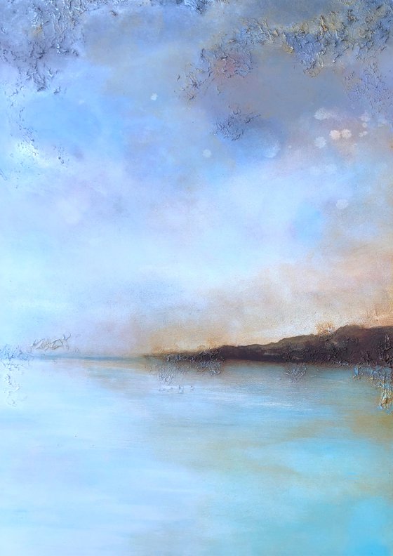 calm bay (100 x 100 cm) Dee Brown