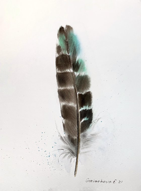 One feather