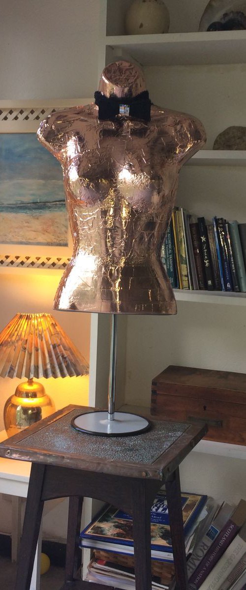 mannequin In Copper by Maxine Anne  Martin