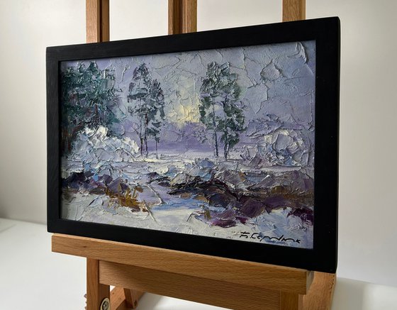 The Forest was Covered with Snow