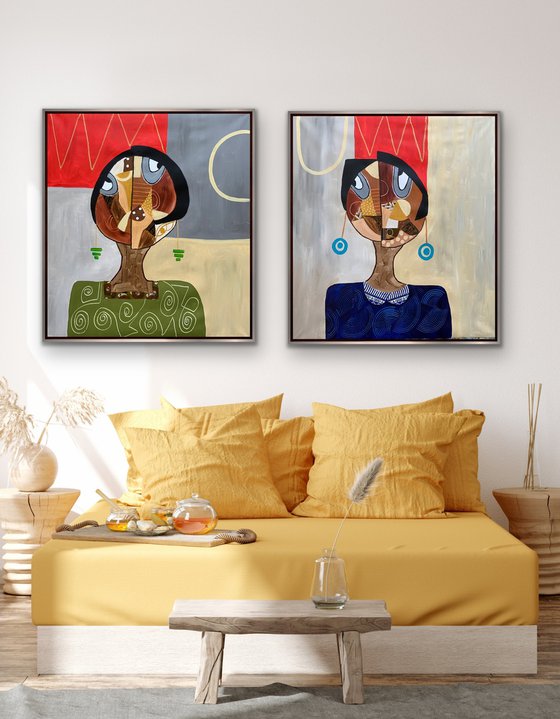 You Ok? (Diptych)