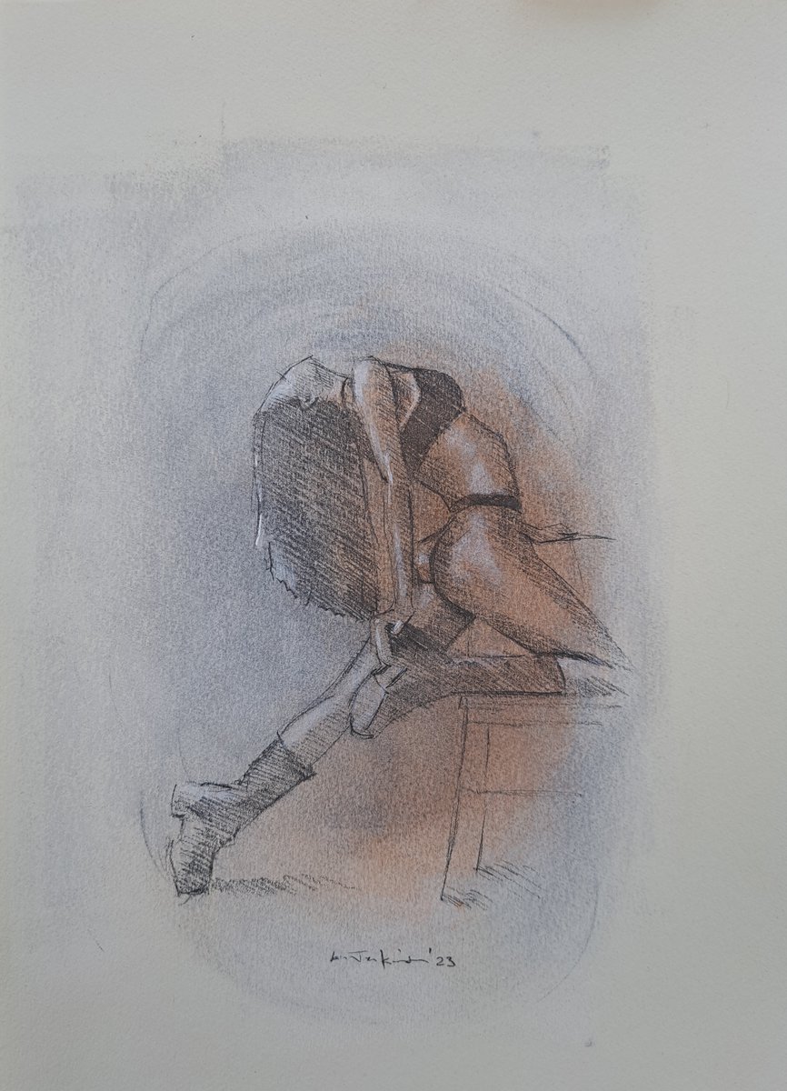 Female study 15/2/23pm by Lee Jenkinson