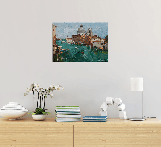 Venice Italy - Original Oil Painting