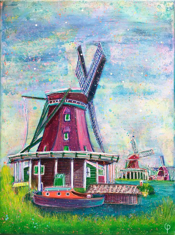 A day at the windmills of Zaanse Schans