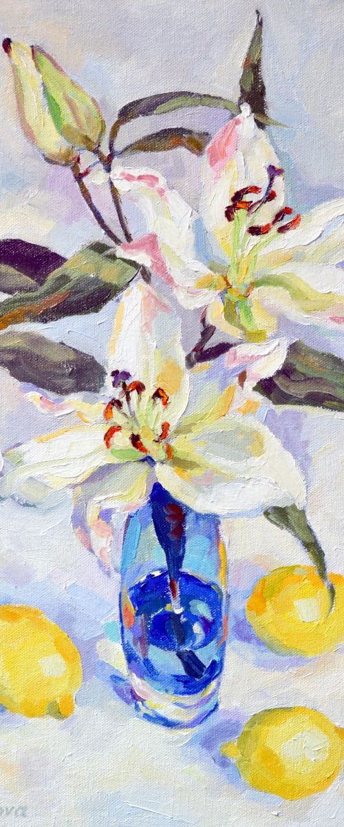 Lily And Lemons by Irina Ushakova