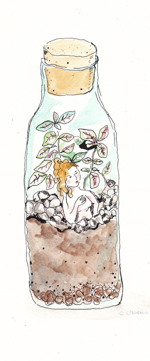China Girl in a Terrarium by Catherine O’Neill