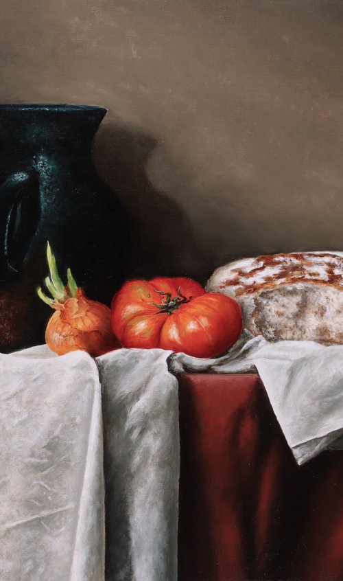 Bread with garlic by Oleg Baulin