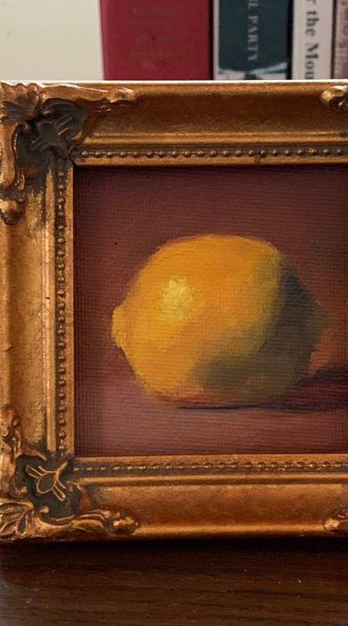 Lemon Portrait by Elizabeth B. Tucker