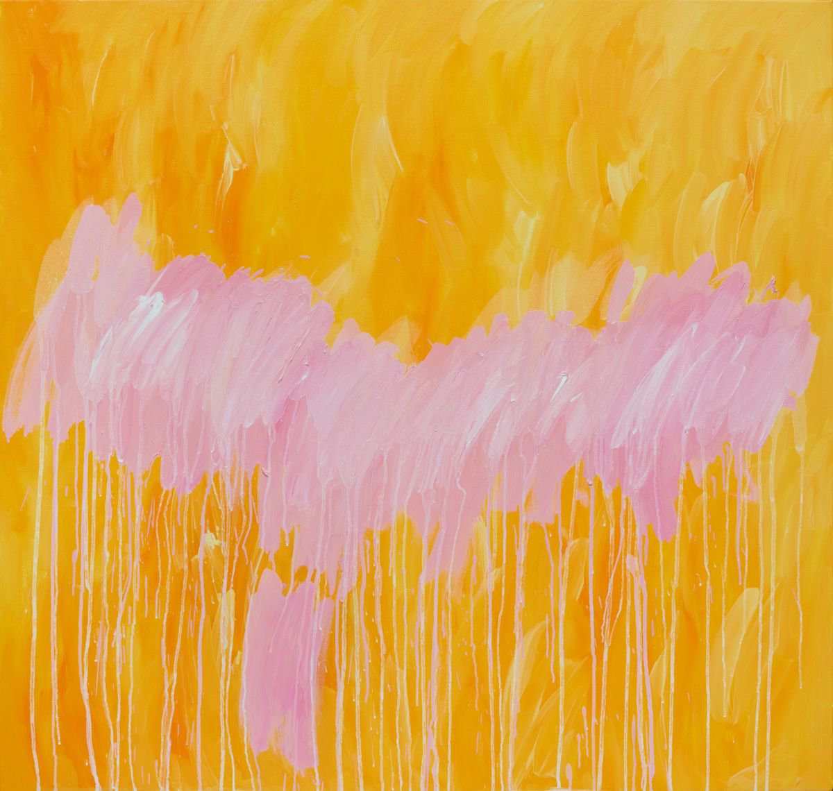 Yellow Pink by Nataliia Sydorova