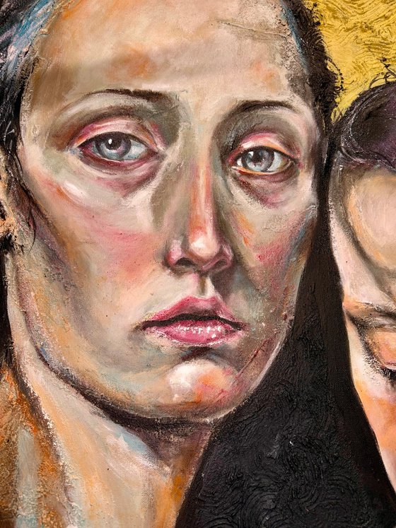 Between Two Silences 120x100