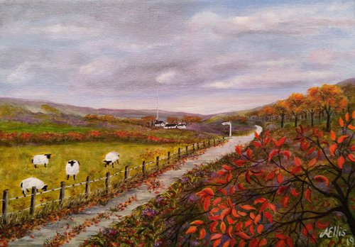 Derbyshire in November by Anne-Marie Ellis