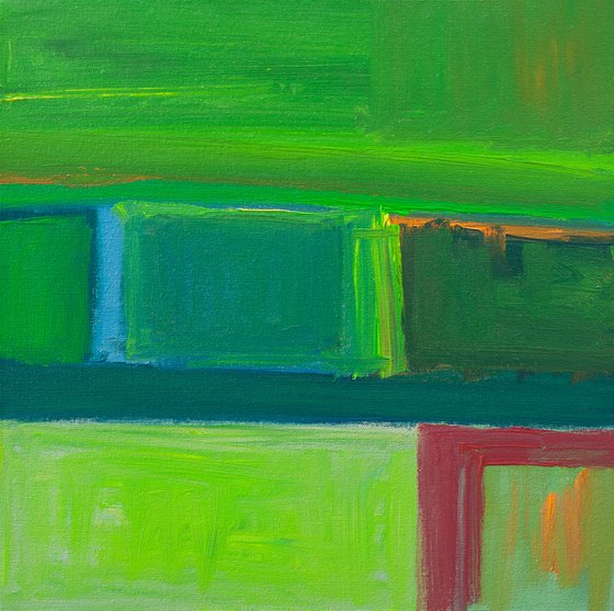 Green Coast - Abstract Seascape
