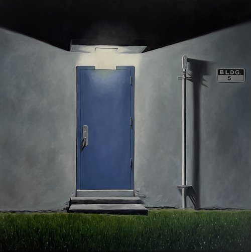 Door blue by Tata Toucan