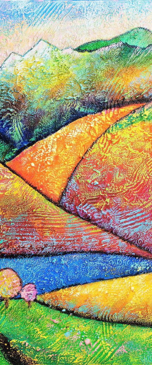 "Hills of California" 102 x 61 cm by Suren Ter-Avakian
