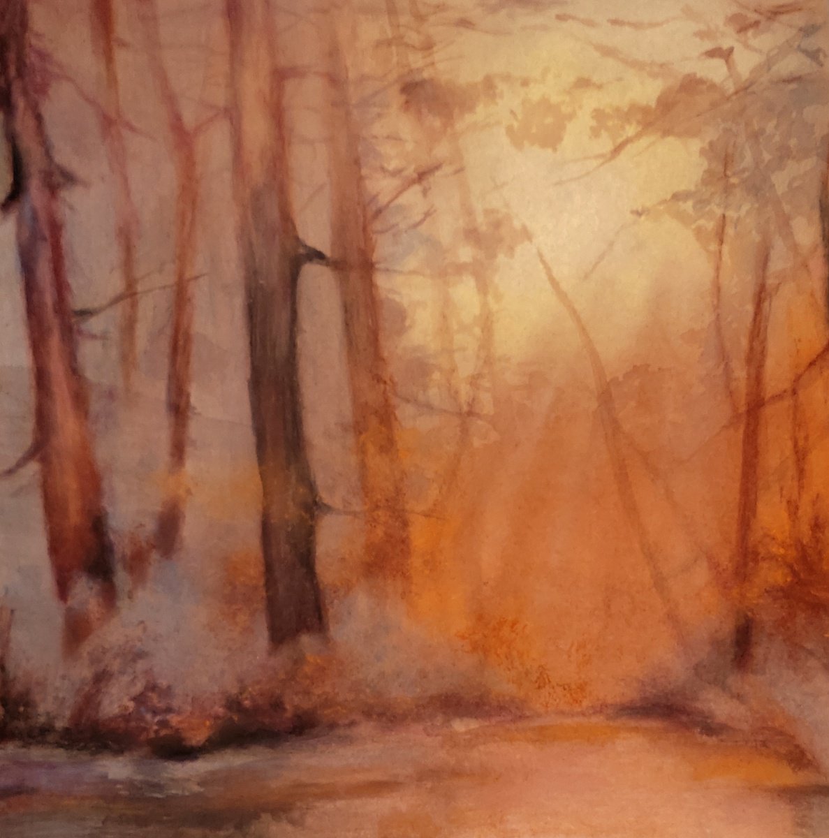 FOREST MORNING by Yuliia Kyrsanova