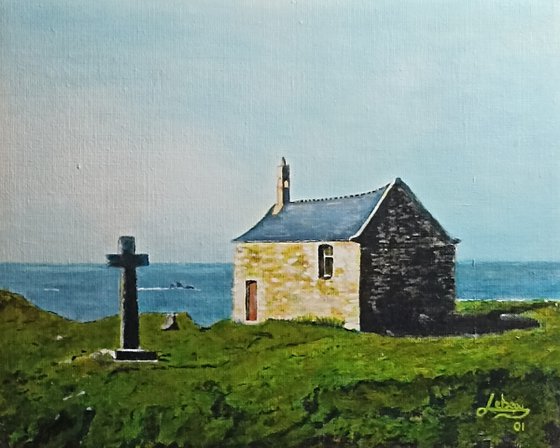 Church and sea