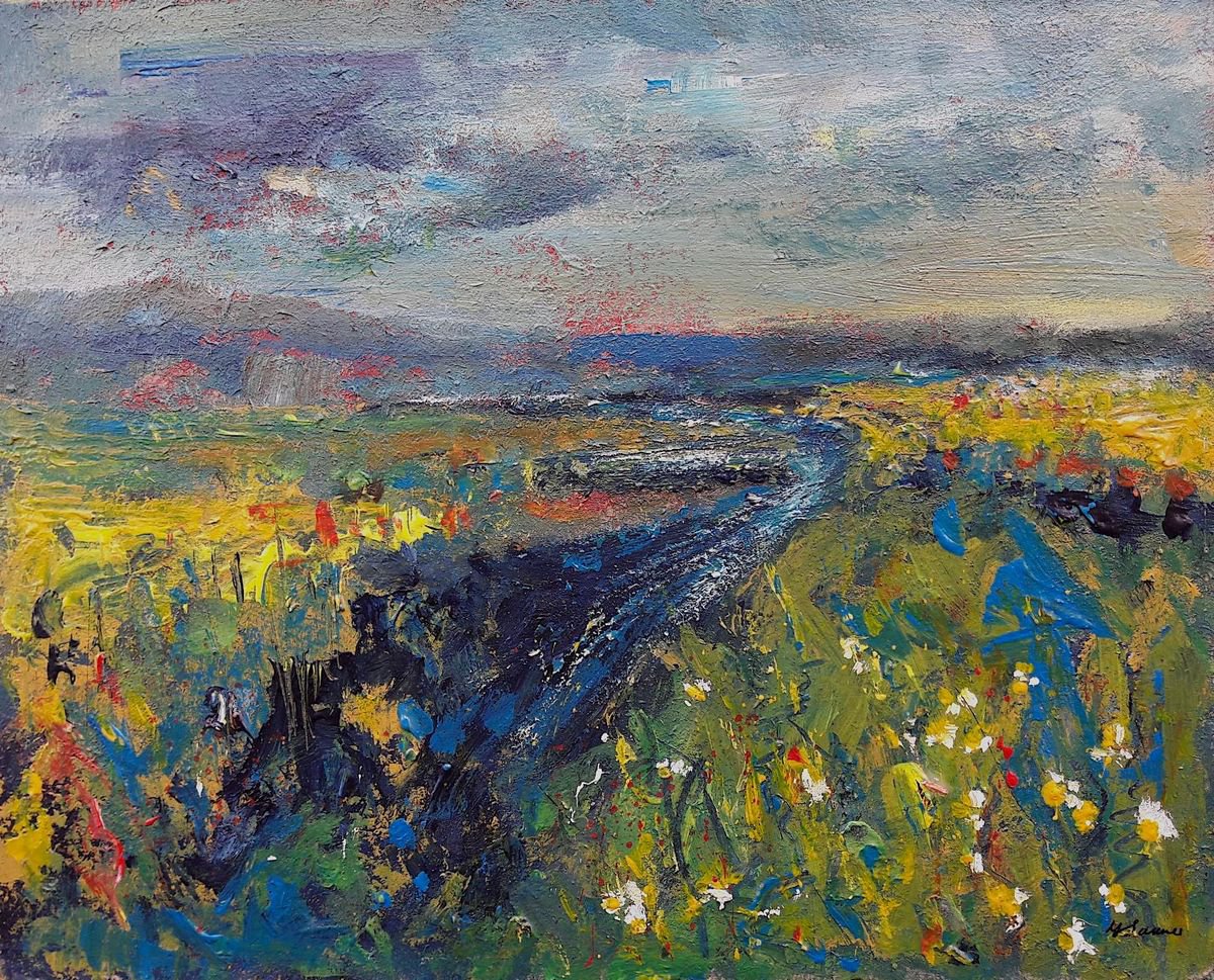 Field with Daisies by Teresa Tanner