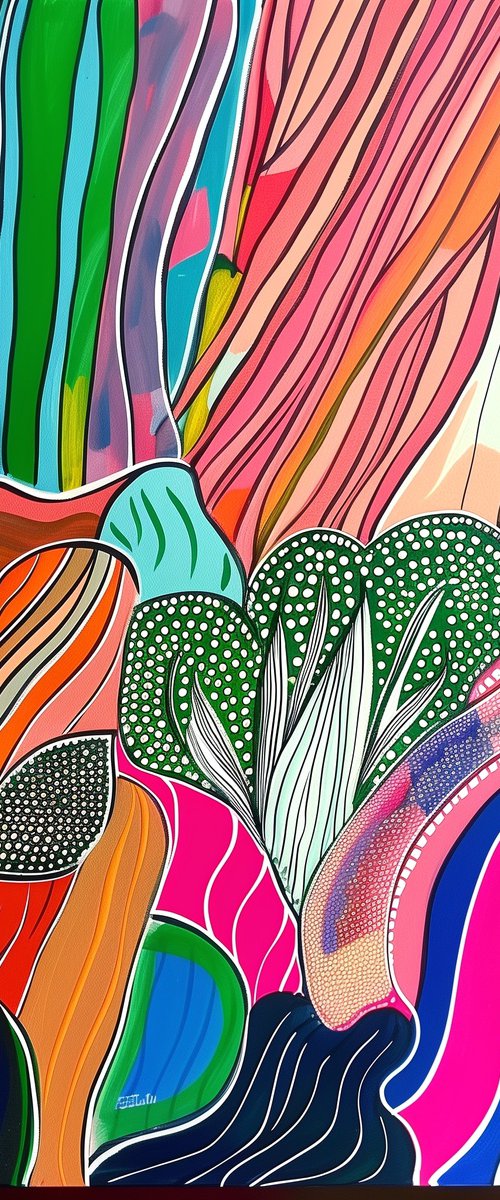 Geometric abstraction #69 by V+V Kniazievi