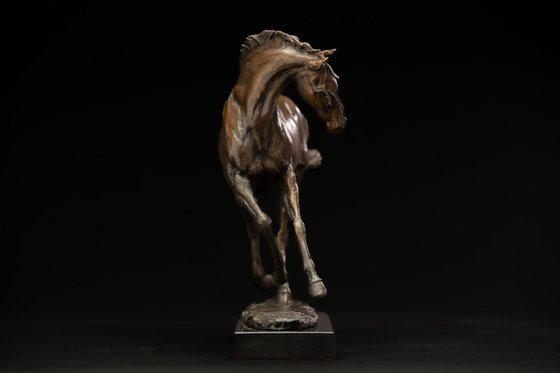 Playing Horse Foundry Bronze