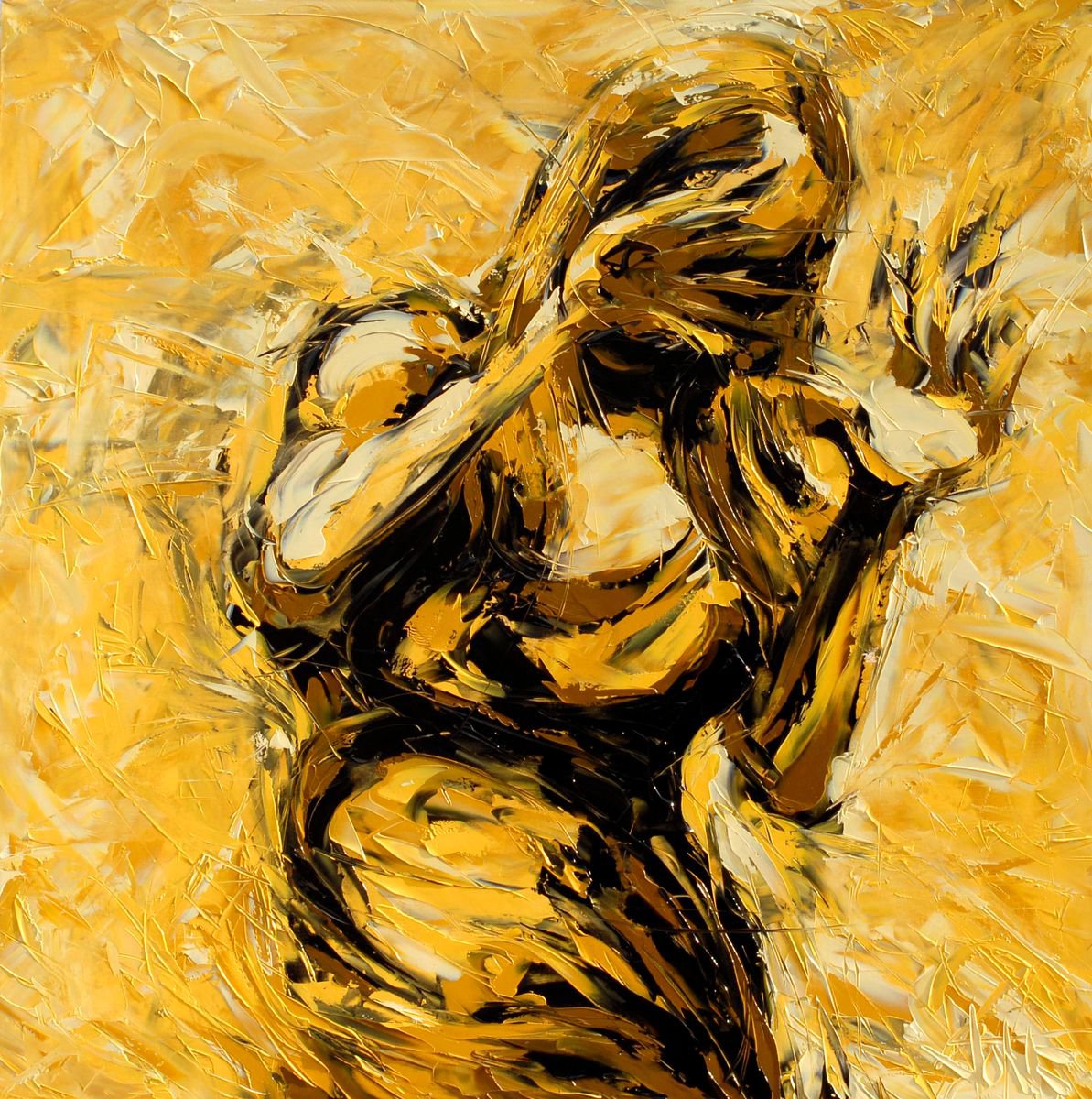 Flinch 7 By Bill Stone, 48 X 48, Artwork For Sale On Artfinder