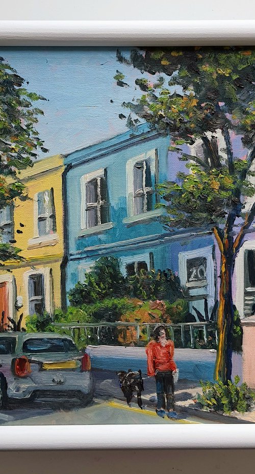 Portobello road London by Roberto Ponte