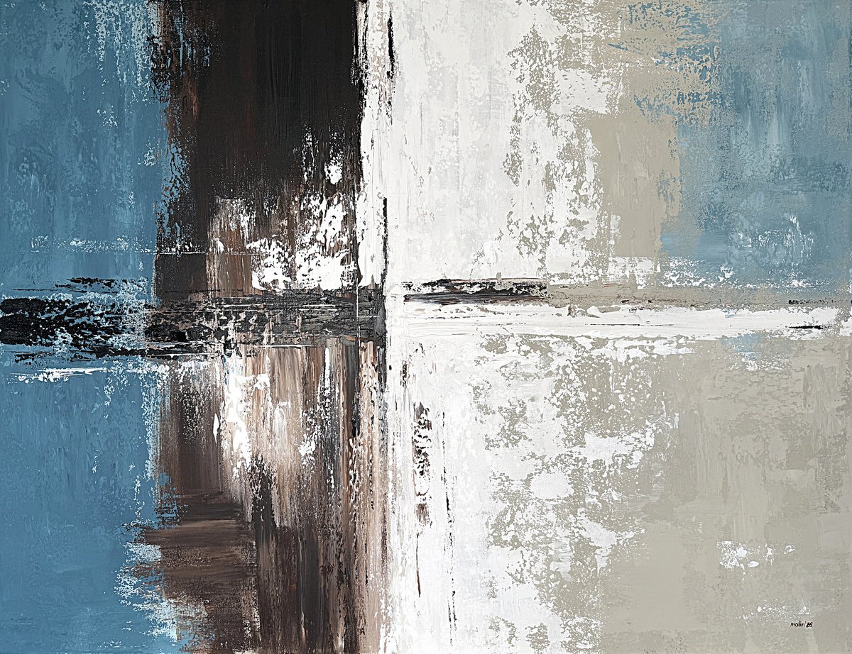 Blue Distance In Quiet Light By Tatiana Malinovscaia, 51 X 39, Artwork For Sale On Artfinder