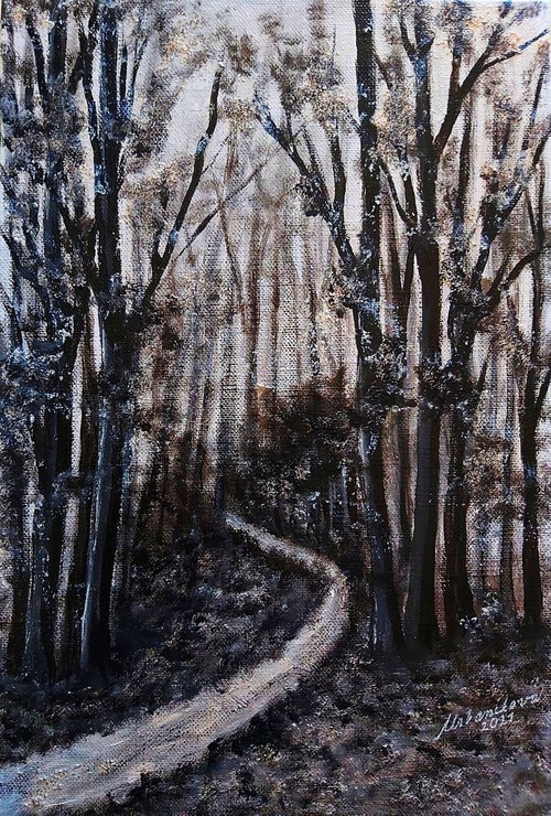 In the dark forest .. by Emília Urbaníková