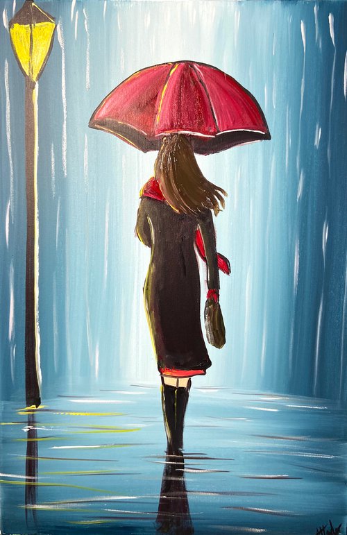 Midnight Umbrella 9 by Aisha Haider