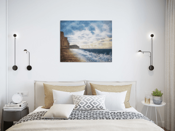 West Bay, Dorset In Winter