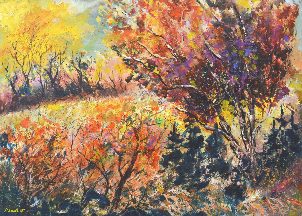 Autumn -7525 By Pol Henry Ledent, 28 X 20, Artwork For Sale On Artfinder