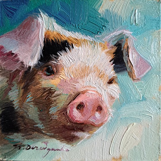 Pig portrait