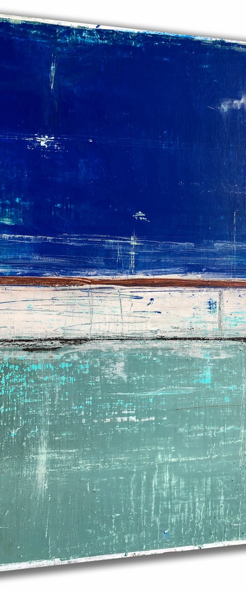 Back Between The Blue & Green (30x40in) by Robert  Tillberg