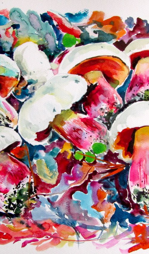 Mushrooms Boletus satanas by Kovács Anna Brigitta