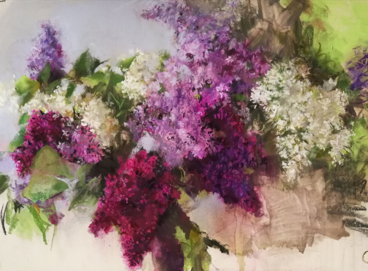 Lilacs by Silja Salmistu
