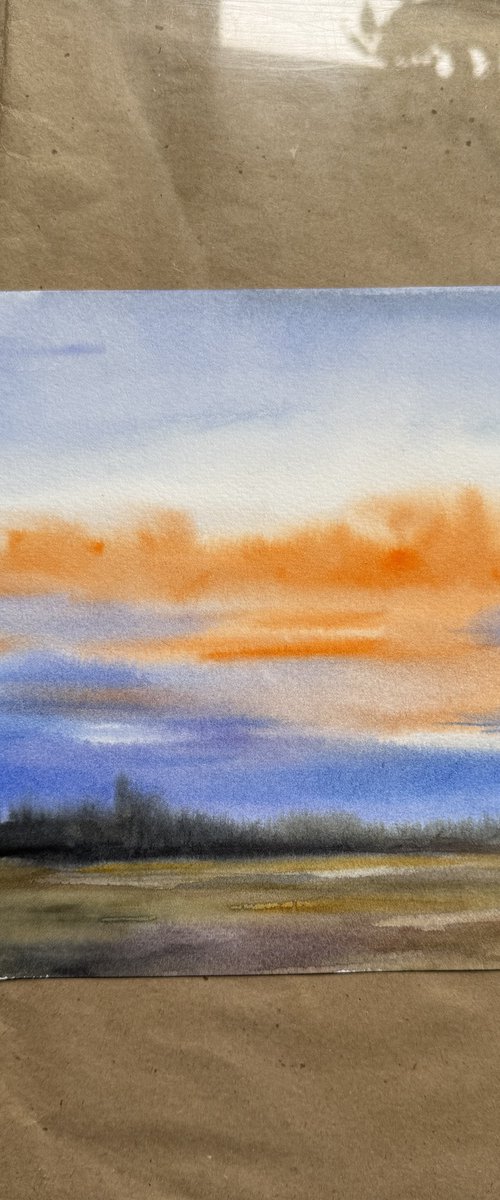 Evening by Anna Lyashenko