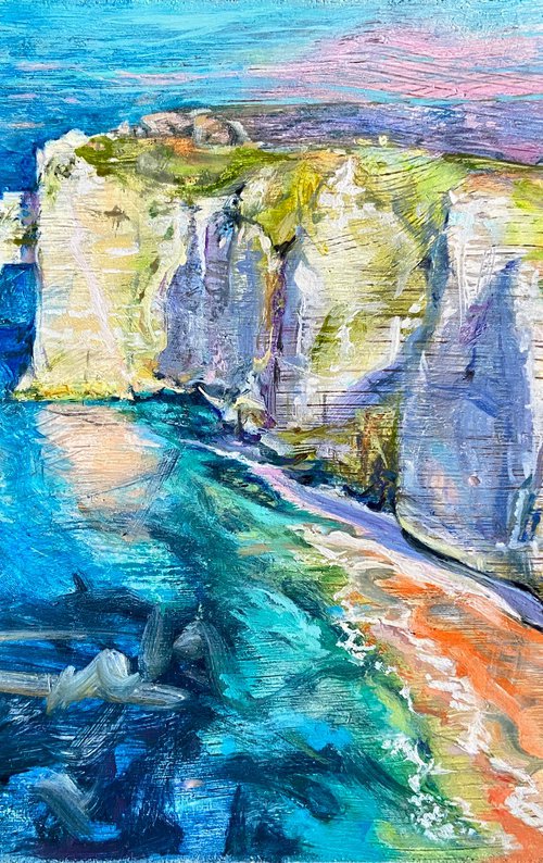 Étretat by Elvira Sesenina