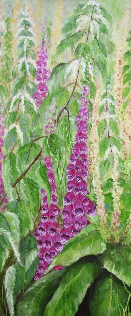 Foxgloves and Nettles by Christine Gaut