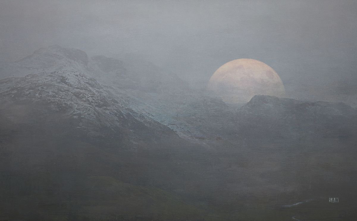 Moon Scape by Simon Antony Wilson