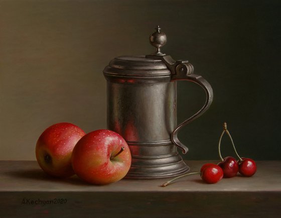 Still life with a flagon