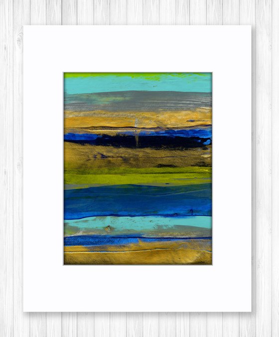 Abstract Composition Collection 27 - 2 Abstract Paintings by Kathy Morton Stanion