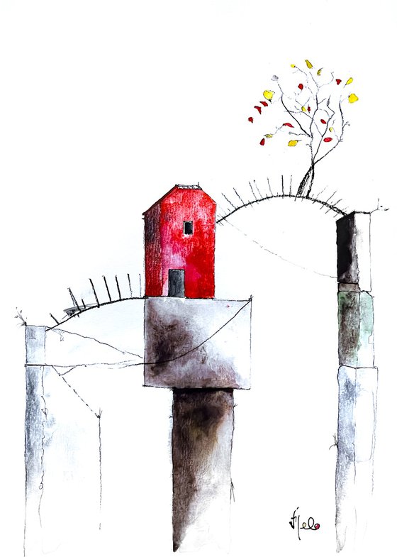 The Red House on the Edge