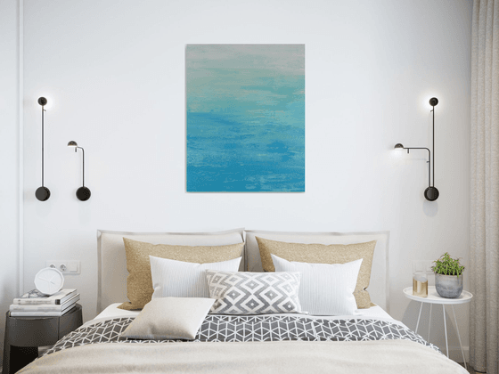 Water's Edge - Modern Abstract Seascape